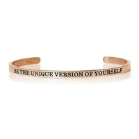 Thumbnail for Engraved bracelet — product photo on a white background, rose gold