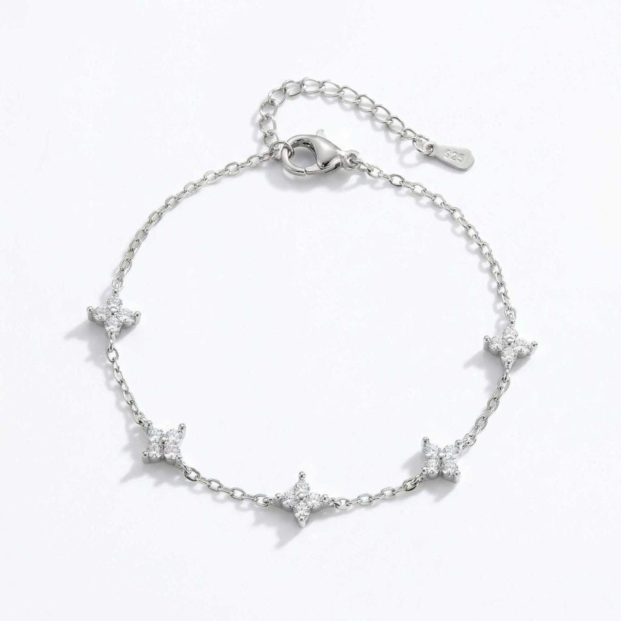 Crystal Flower Bracelet
