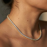 Thumbnail for Isolde Tennis Necklace