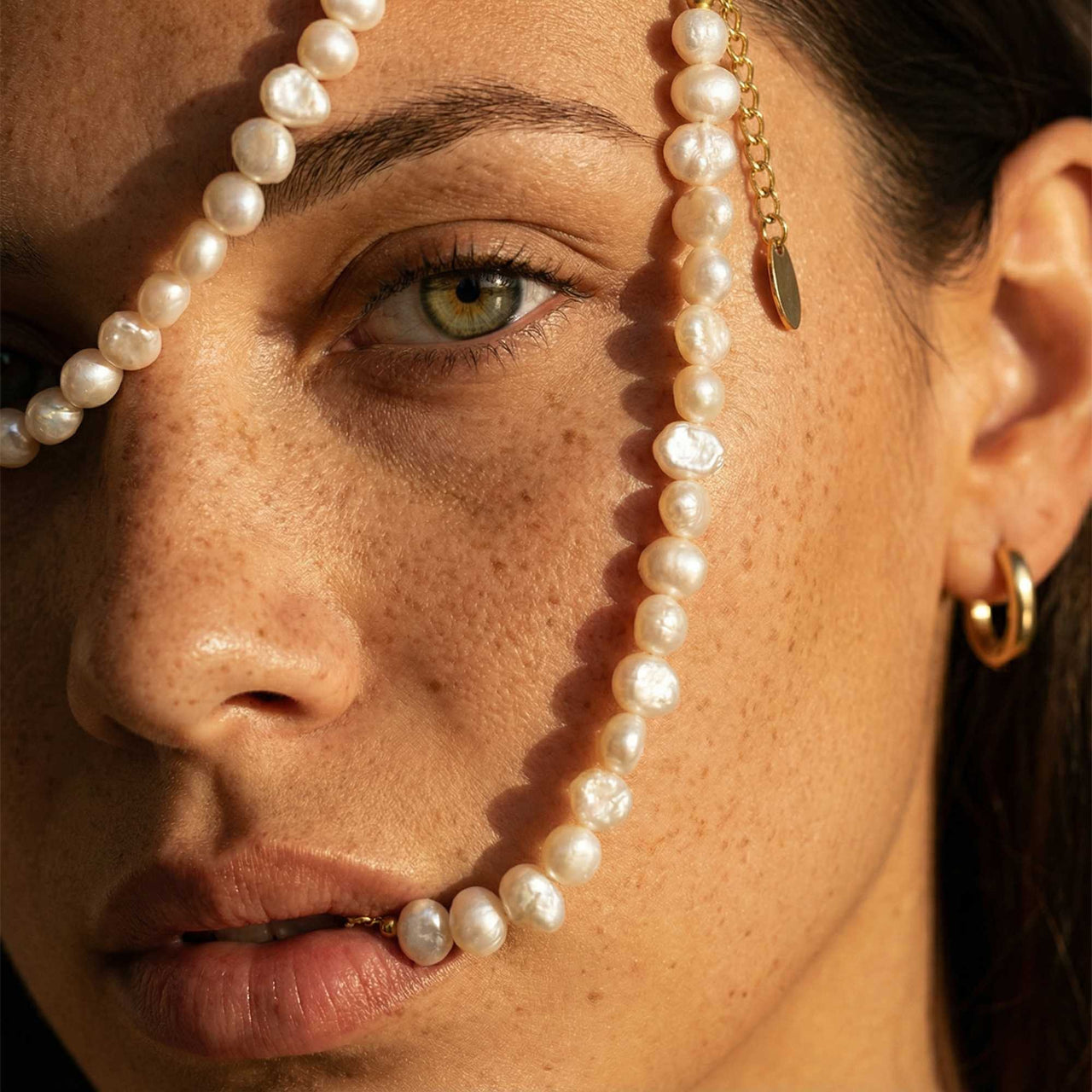 Sunseeker Pearl Choker