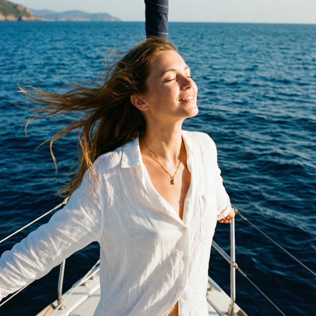 Astra Teardrop Necklace