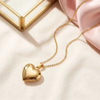 Thumbnail for Heart Photo Locket Necklace