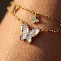 Thumbnail for Butterfly Pearl Anklet