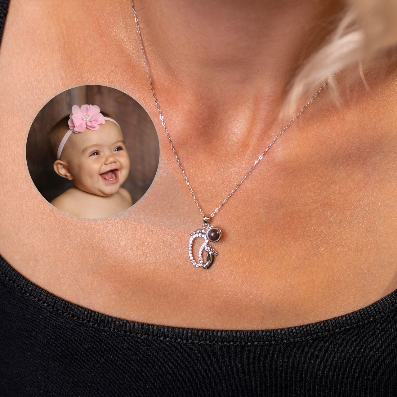 Child Photo Necklace