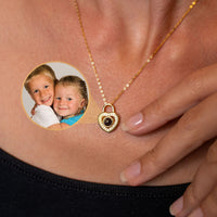 Thumbnail for Padlock Photo Necklace