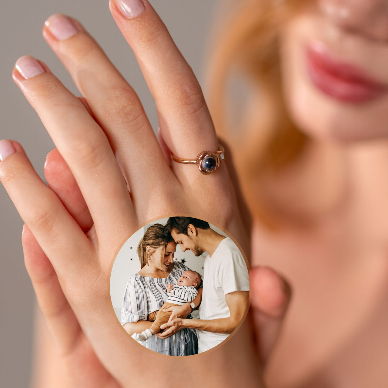 Adjustable Photo Ring