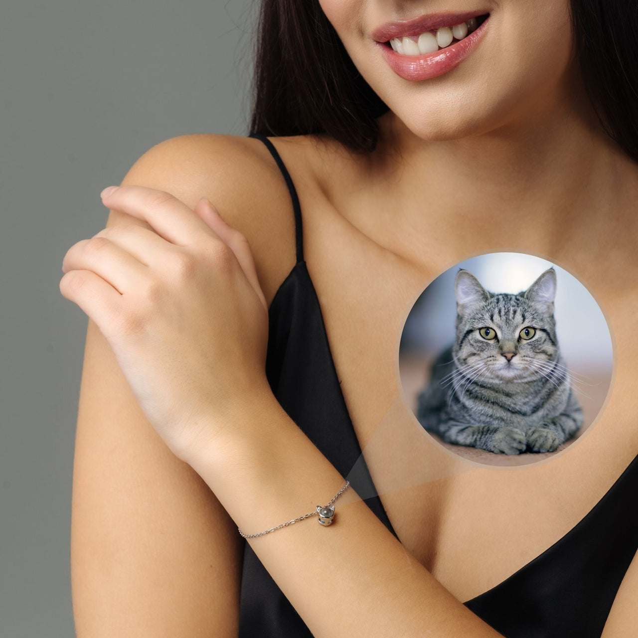 Katzen-Foto Armband