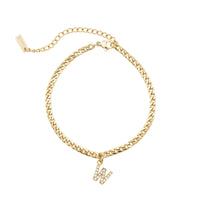 Thumbnail for Gold Initial Anklet