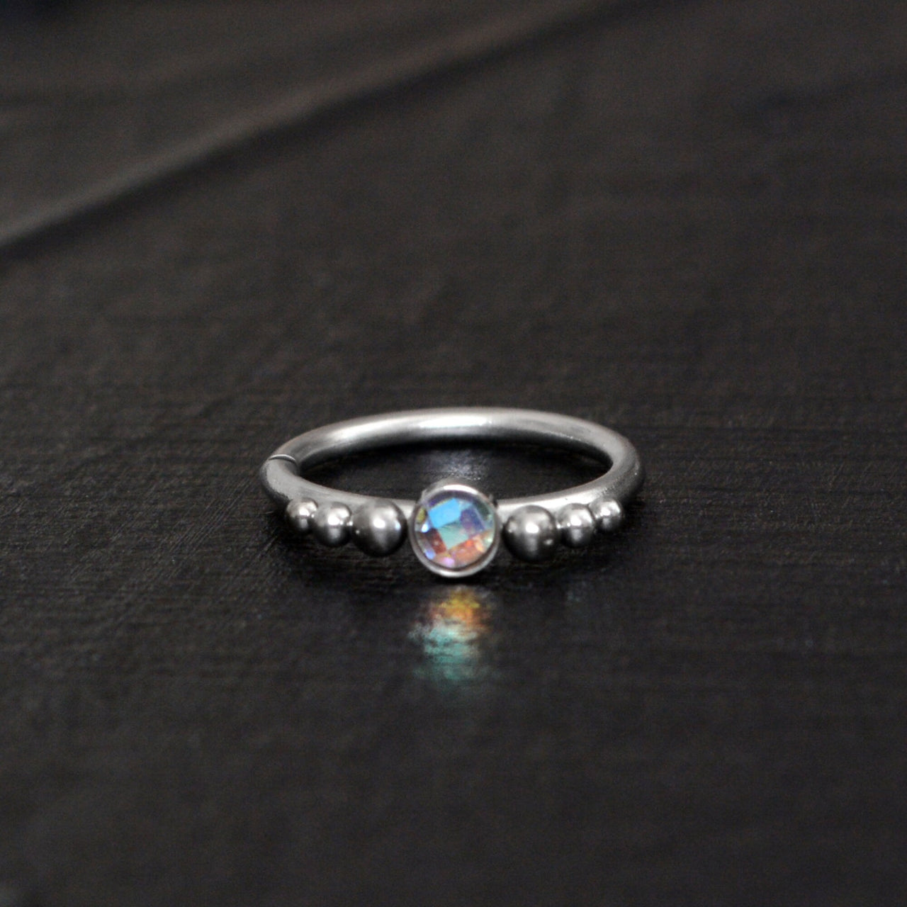 Exclusive Nose Ring Radiance - Titanium Nose Jewelry - Gold Nose Ring - Nose Piercing Jewelry Nose Ring Brother & Sisters