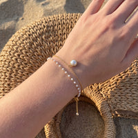 Thumbnail for Gold bracelet — worn, real size, gold | SKU: l-epure