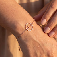 Thumbnail for Ocean bracelet — close-up of the details, rose gold | SKU: 17429078-rose-gold