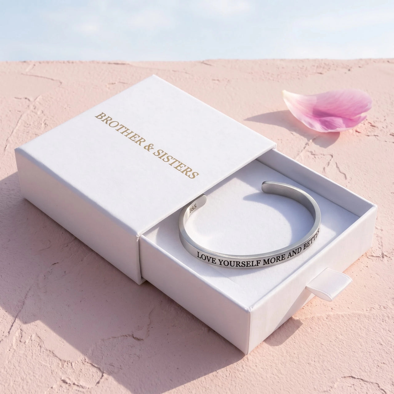 Self love gifts — in the gift box, silver | SKU: lymab-rg