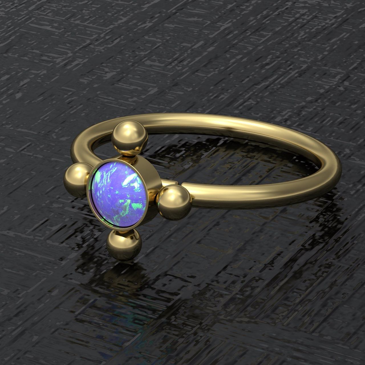 Satin Nose Ring - Titanium Nose Jewelry - Gold Nose Ring - Nose Piercing Jewelry Nose Ring Brother & Sisters