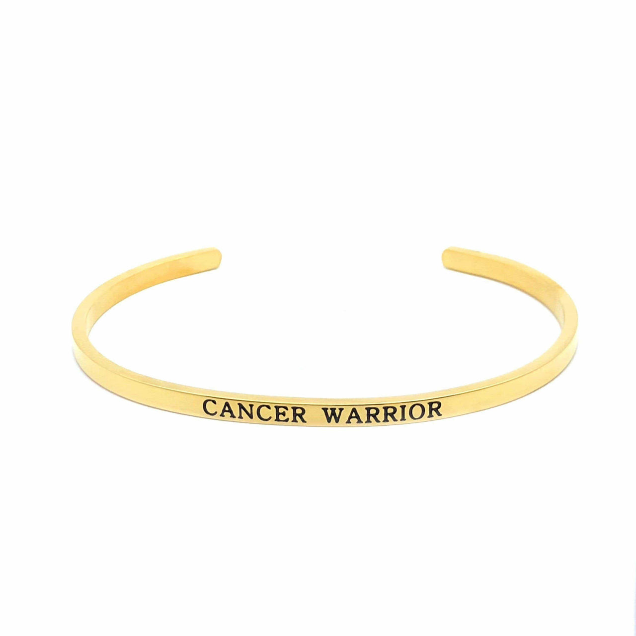 Cancer Warrior Bracelet 18k Gold Brother & Sisters
