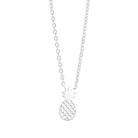 Thumbnail for Little Pineapple Necklace Necklace 18k White Gold Brother & Sisters
